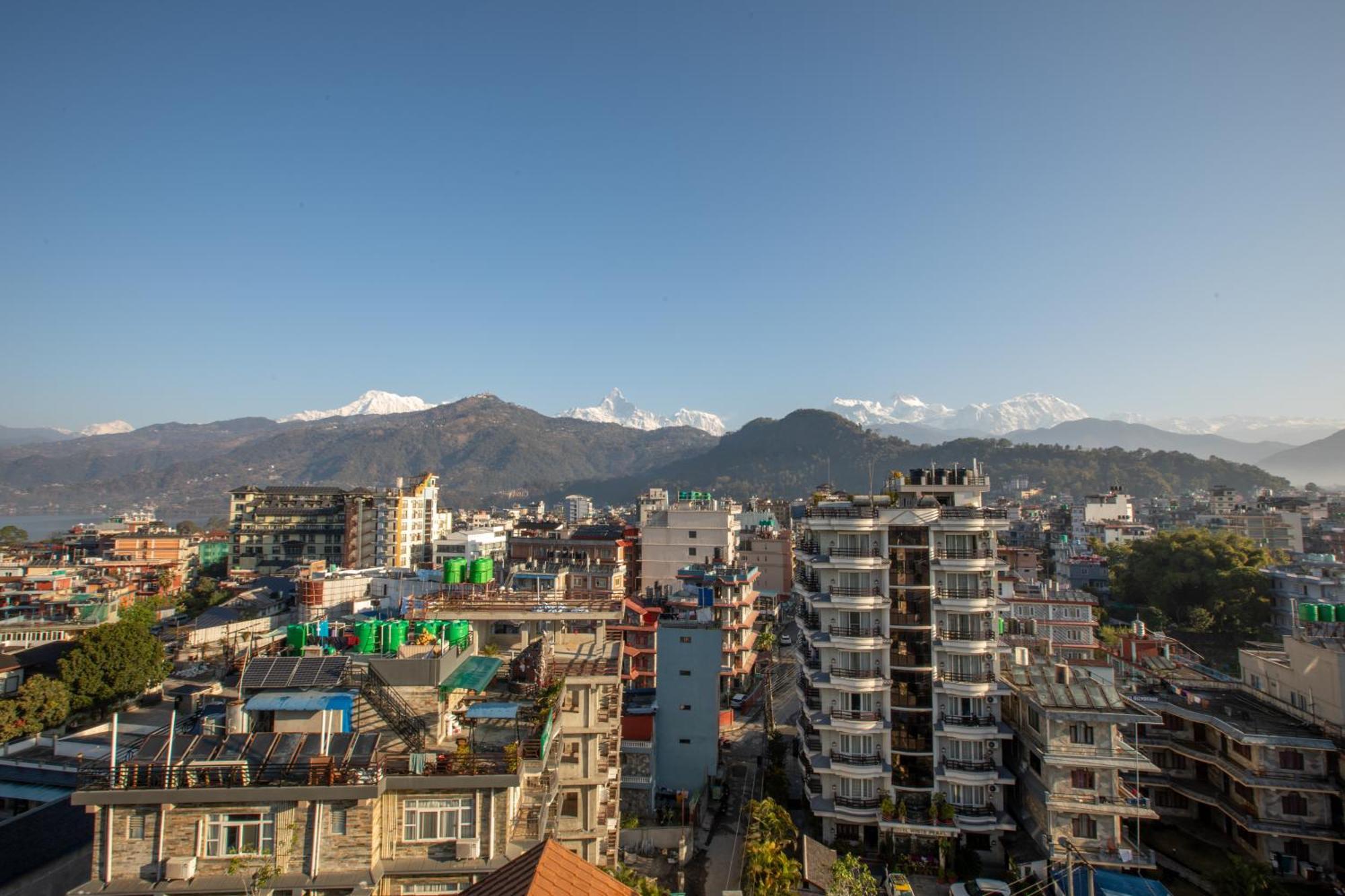 Hotel Mount View Pokhara Exterior foto
